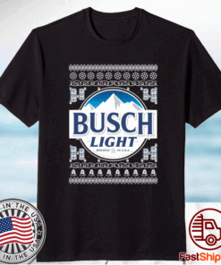 Busch light 2020 ugly christmas t-shirt