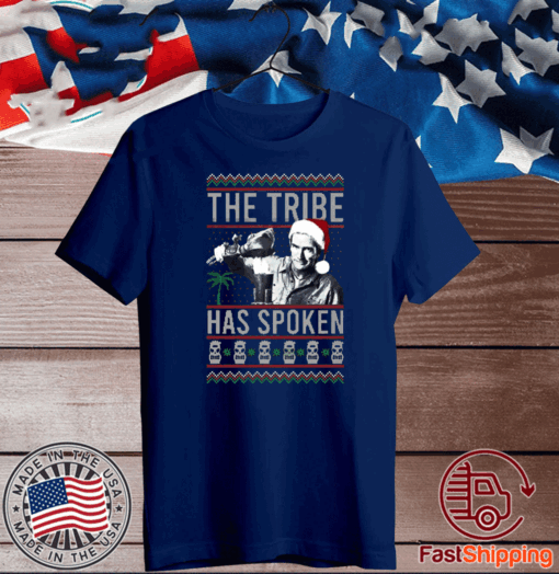 Giddy The Tribe Has Spoken Christmas 2020 T-Shirt