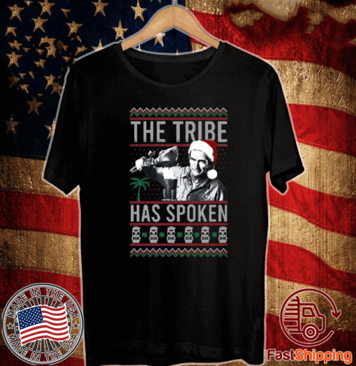 Giddy The Tribe Has Spoken Christmas 2020 T-Shirt