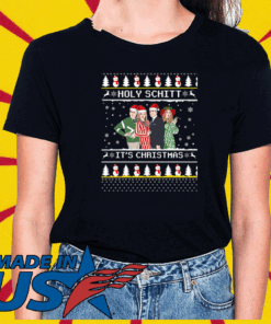 Schitt Creek Holy Schitt It’s Christmas Tee Shirts