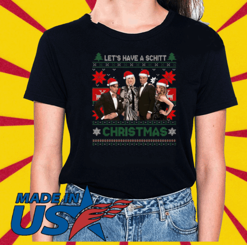 Schitt’s Creek Characters Let’s Have A Schitt Christmas Shirt