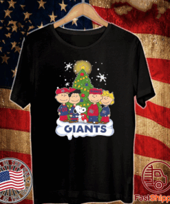 Snoopy The Peanuts New York Giants Gift T-Shirt