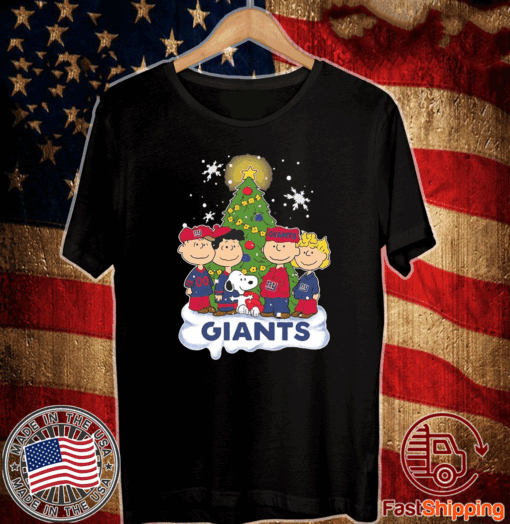 Snoopy The Peanuts New York Giants Gift T-Shirt