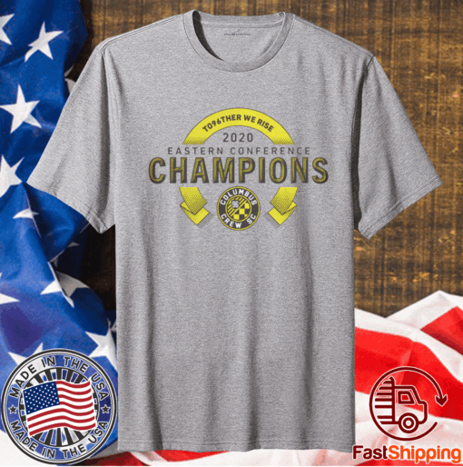 COLUMBUS CREW SC 2020 MLS EASTERN CONFERENCE CHAMPIONS SHIRT