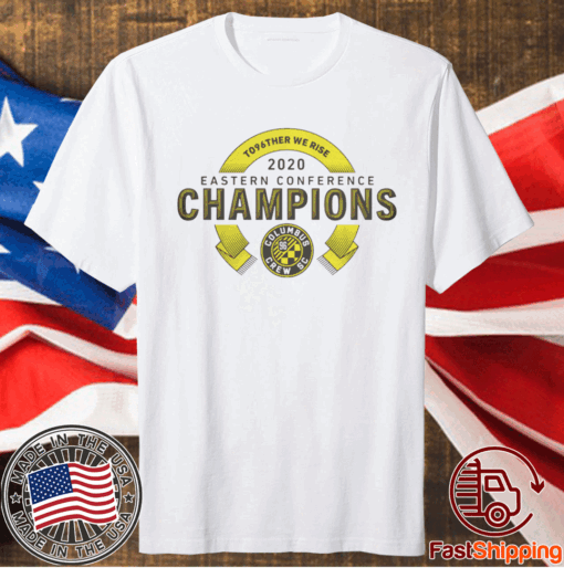 COLUMBUS CREW SC 2020 MLS EASTERN CONFERENCE CHAMPIONS SHIRT