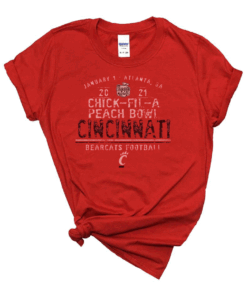 Chick-Fil-A Peach Bowl 2021 Distressed Shirt