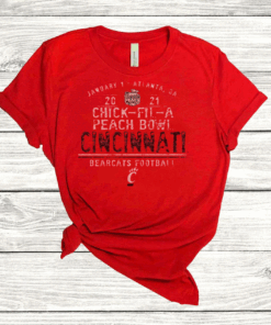 Chick-Fil-A Peach Bowl 2021 Distressed Shirt