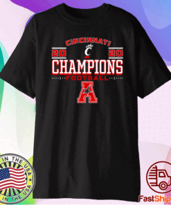 Official Cincinnati Bearcats AAC Football Champs 2021 Shirt