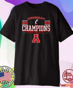 Cincinnati Bearcats 2020 AAC Football Champions T-Shirt