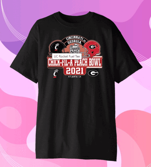 Cincinnati VS Georgia Peach Bowl Us 2020 T-Shirt