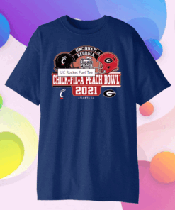 Cincinnati VS Georgia Peach Bowl Us 2020 T-Shirt