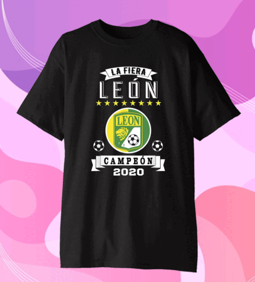 Club Leon Campeon 2020 Futbol Mexicano La Fiera Gift T-Shirt