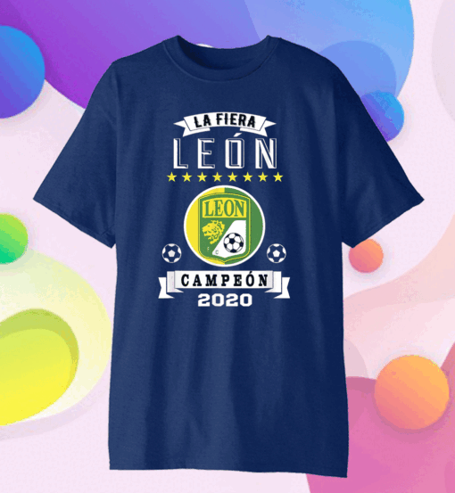 Club Leon Campeon 2020 Futbol Mexicano La Fiera Gift T-Shirt