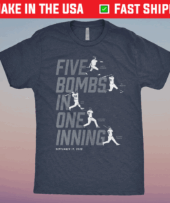 Five Bombs In One Inning Shirt