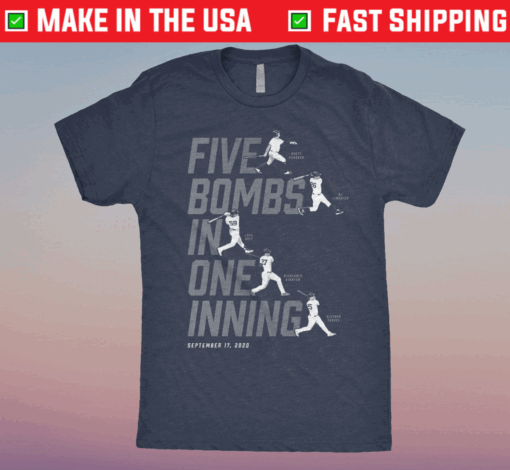 Five Bombs In One Inning Shirt