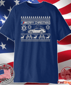 Happy Car BMW M Merry Ugly Christmas Sweater T-Shirt