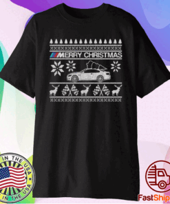 Happy Car BMW M Merry Ugly Christmas Sweater T-Shirt