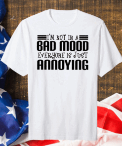 I’m Not In A Bad Mood Everyone Is Just Annoying Classic T-Shirt