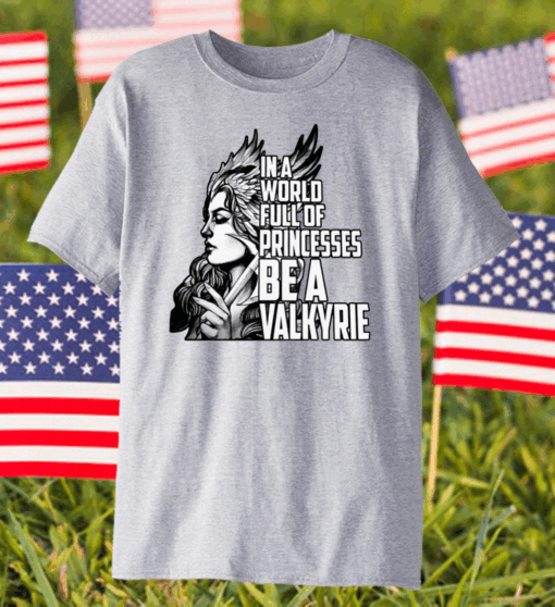 In A World Full Of Princesses Be A Valkyrie Shirt