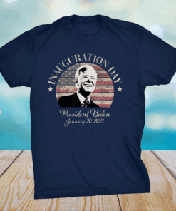 Inauguration Day 2021 46th President Joe Biden Commemorative T-Shirt