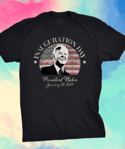 Inauguration Day 2021 46th President Joe Biden Commemorative T-Shirt