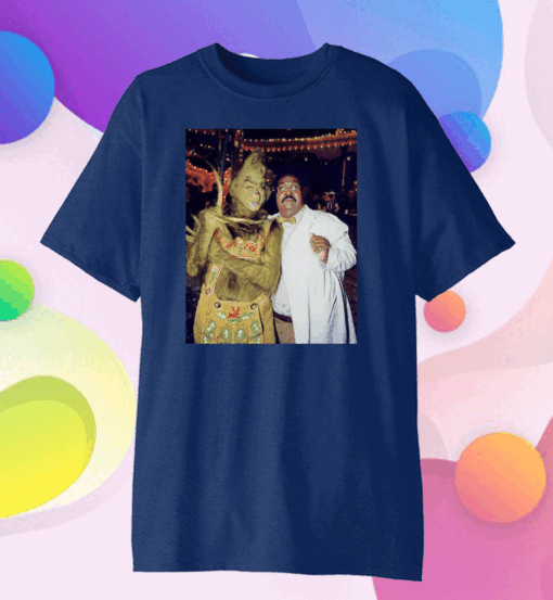 Jim Carrey and Eddie Murphy grinch Us 2020 T-Shirt