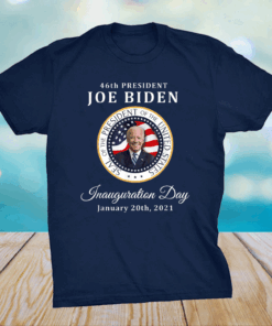 Joe Biden 46th President Inauguration Day 2021 T-Shirt