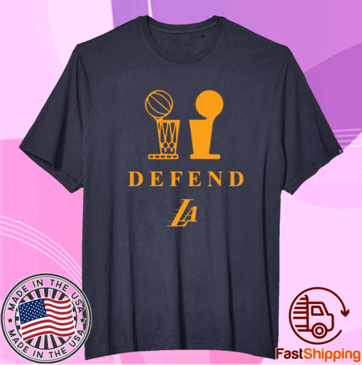 Lebron Lakers Trophy Defend T-Shirt