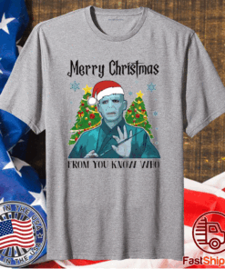 Lord Voldemort Merry Christmas From You Know Who T-Shirt