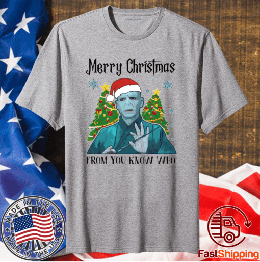 Lord Voldemort Merry Christmas From You Know Who T-Shirt