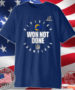 Los Angeles Rams Champions Won Not Done 2021 T-Shirt