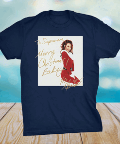 Mariah Carey To Supreme Merry Christmas Baby shirt