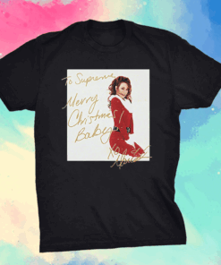 Mariah Carey To Supreme Merry Christmas Baby shirt