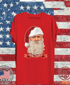 Merry Christmas Santa Trump Claus Make Christmas Great Again Shirt