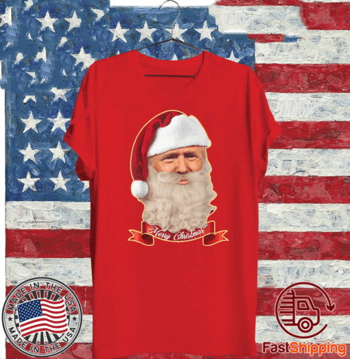 Merry Christmas Santa Trump Claus Make Christmas Great Again Shirt