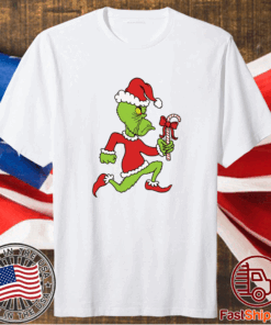 Merry fuckin x mas Grinch Christmas Shirt