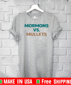 Mullets vs Mormons T-SHIRT - Mormons vs. Mullets Shirt