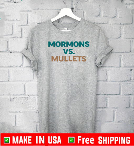 Mullets vs Mormons T-SHIRT - Mormons vs. Mullets Shirt