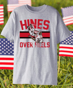 Nyheim Hines over heels shirt