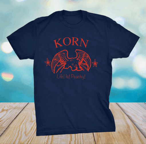 Orchid Dance Tonight Korn Life Is Peachy shirt