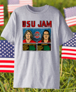 Osu Jam Ohio State Carpenter Hawk Shirt