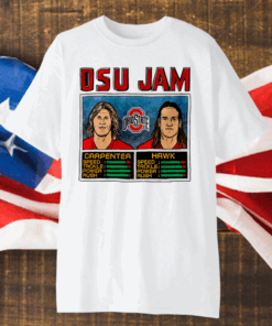 Osu Jam Ohio State Carpenter Hawk Shirt