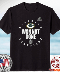 Packers NFC North Champions 2020 Won Not Don T-Shirt