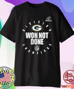 Official Packers NFC North Champions 2020 Won Not Done Shirts