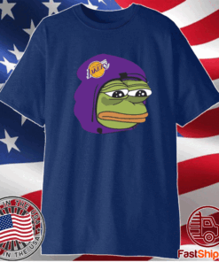 Pepe the frog Lakers Pepe the frog Lakers T-ShirtT-Shirt