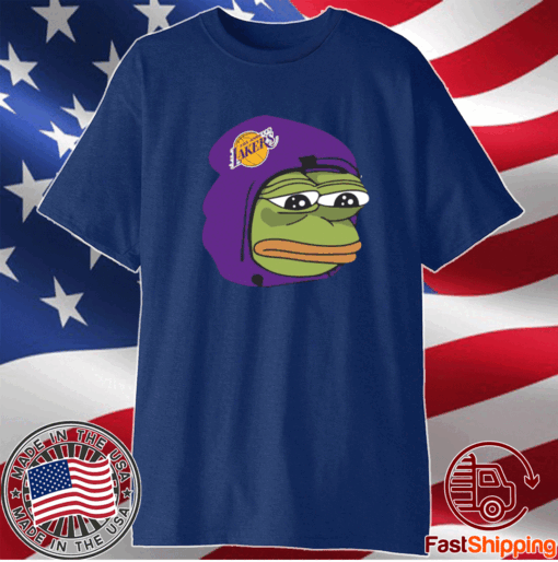 Pepe the frog Lakers Pepe the frog Lakers T-ShirtT-Shirt