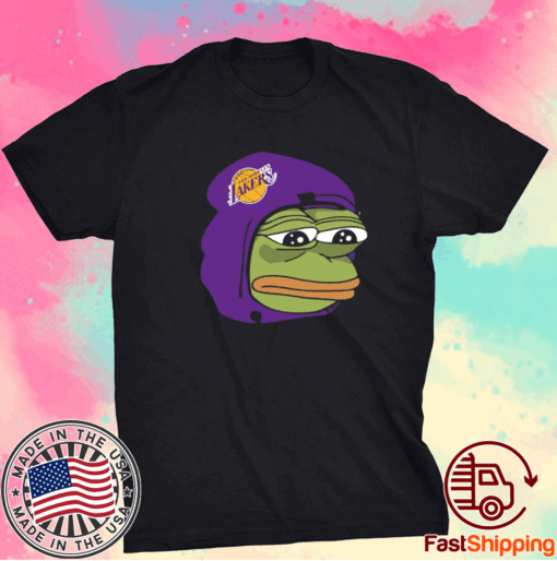 Pepe the frog Lakers T-Shirt