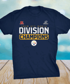 Pittsburgh Steelers 2020 AFC North Division Champions T-Shirt