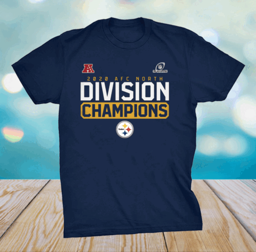 Pittsburgh Steelers 2020 AFC North Division Champions T-Shirt