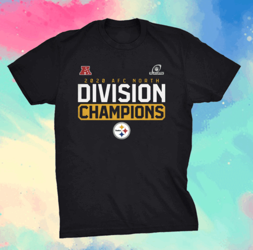 Pittsburgh Steelers 2020 AFC North Division Champions T-Shirt